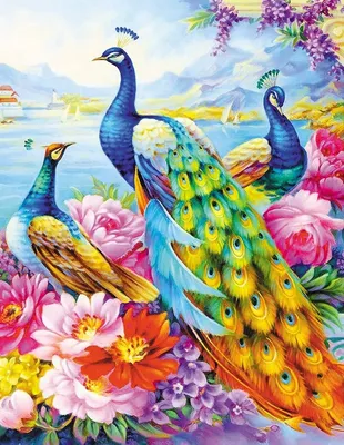 Сокол. Акварельная картина с птицей в магазине «Alla LSK» на Ламбада-маркете
