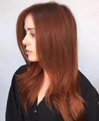 Март 2023 (+85 фото) Каштаново-рыжий цвет волос