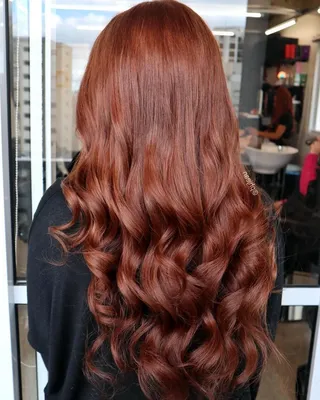 Рыжий шоколад цвет волос (41 лучших фото)