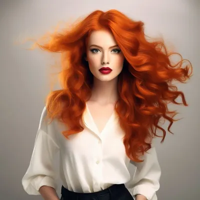 Каштаново рыжие волосы (51 лучших фото)