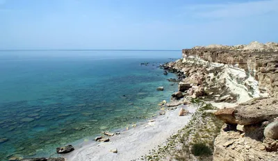 Каспийское море Пляж покинули Осень Стоковое Изображение - изображение  насчитывающей заречье, старо: 116931589