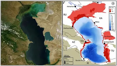 Каспийское море вошло в «Топ-10 уникальных мест России» | Газета ВОЛГА