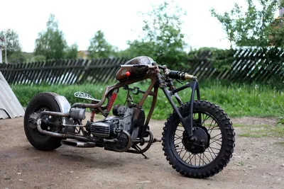 ural custom bobber | Кастомный мотоцикл, Мотоцикл bobber, Байк
