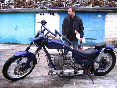 Урал кастом мотоцикл - 76 фото