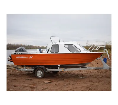 Wyatboat Неман-500 - Алюминиевый катер с каютой | Мототехника 54