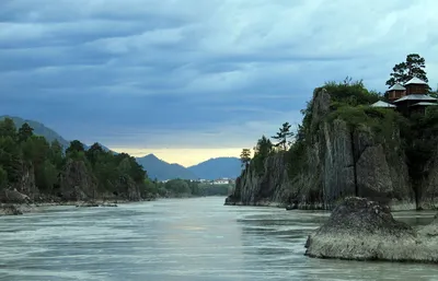 Фото Река Катунь, Алтай..jpg на фотохостинге Fotoload