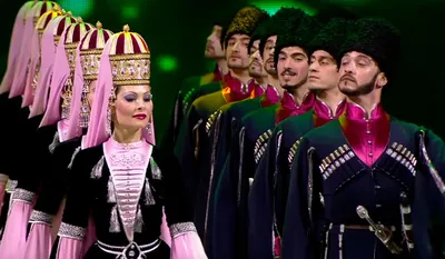 Кавказские танцы согрели северную публику