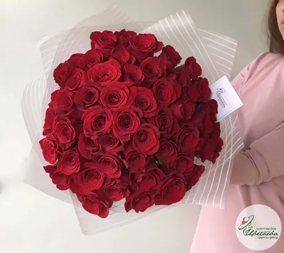 Купить Классическая красная кенийская роза model №687 в Новосибирске
