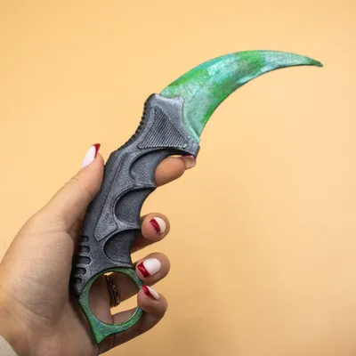 3D file Karambit CS GO Knife Counter-Strike: Global Offensive 🔪・3D print  object to download・Cults