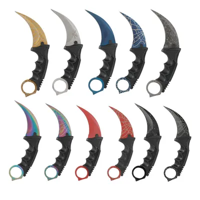 ZBROIA® | Нож CS GO Karambit Gold Stripe — ZBROIA