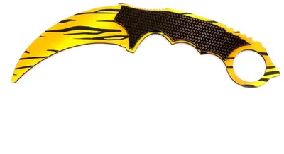 Деревянный нож Керамбит \"Зуб Тигра\" из игры CS: GO — купить в  интернет-магазине по низкой цене на Яндекс Маркете