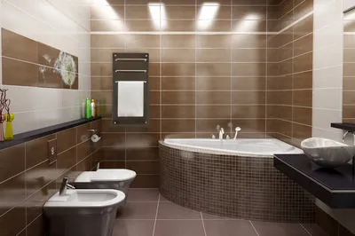 Керамическая плитка мозаика в ванную комнату и санузел, мелкий квадрат