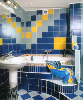 Сочетание плитки на полу и стенах ванной комнаты: дизайн и фото-идеи