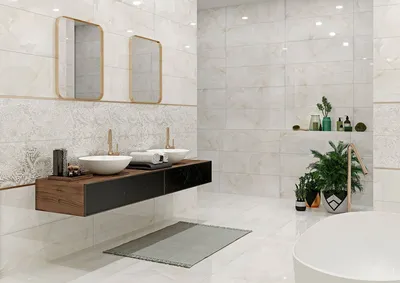Плитка для ванной: дизайн, выбор, плюсы и минусы