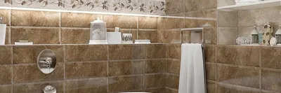 Красивая керамическая плитка для ванной комнаты