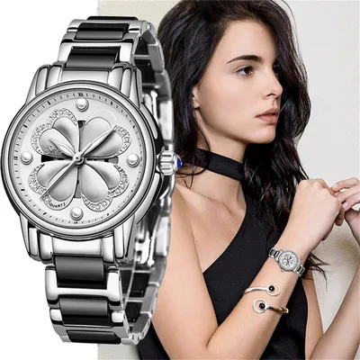 Женские керамические наручные часы: цена 555 грн - купить Наручные часы на  ИЗИ | Киев