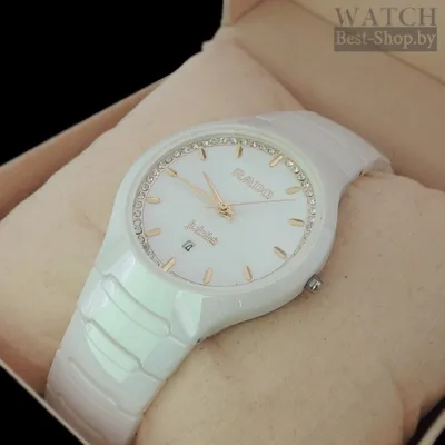LVYIN Белые Керамические Часы Женщины Мода Повседневная Спортивные  Кварцевые… | Наручные часы, Часы, Мужчины