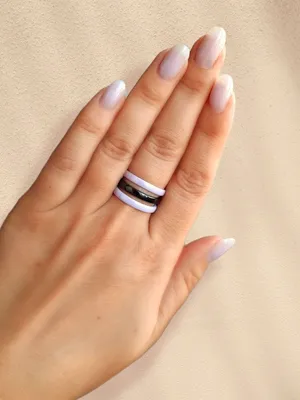 Керамическое кольцо SOKOLOV 6015010 с бриллиантом — купить в AllTime.ru —  фото