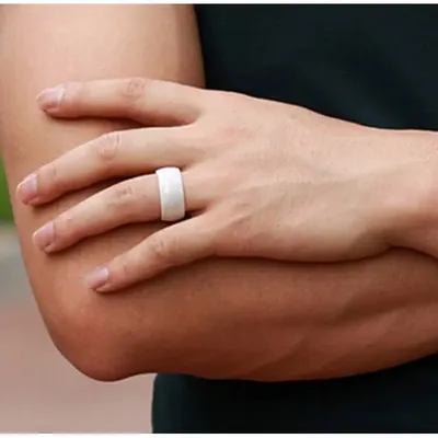 Белое кольцо керамика, кольцо белого цвета керамика купить