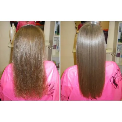 Выпрямление волос (до и после)- купить в Киеве | Tufishop.com.ua