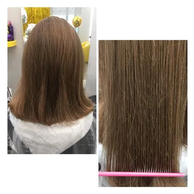 Кератиновое лечение и выпрямление волос Киев