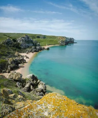 Генеральские пляжи в Крыму: на карте, фото, бухты | База отдыха Аврора,  Новоотрадное