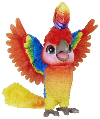 Отзывы о попугай Кеша FurRealFrends поющий артист - отзывы покупателей на  Мегамаркет | интерактивные животные E0388 - 100024076262