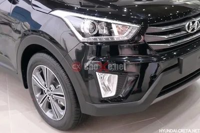 Бампер передний в цвет кузова Hyundai Creta Хендай Крета PGU - WHITE  CRYSTAL - Белый - купить с доставкой по выгодным ценам в интернет-магазине  OZON (617007029)