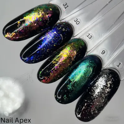 Хлопья Юки Nail Apex в баночке, 1шт - купить Дизайн ногтей Nail Apex в  Киеве и Украине, Дизайн ногтей - цена в интернет магазине все для маникюра  nfeya