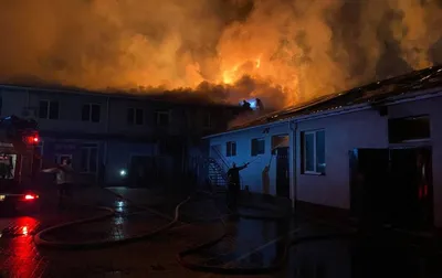 Пожар на рынке в Хмельнике Винницкой области 25 ноября – что известно | РБК  Украина