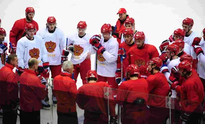 Сборная России по хоккею выиграла третий матч во главе с Ротенбергом ::  Хоккей :: РБК Спорт