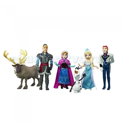 Игровой набор Princess Disney Герои фильма Холодное сердце C1921EU4 купить  по цене 299 ₽ в интернет-магазине Детский мир