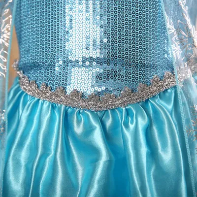 Детское платье Эльзы \"Холодное сердце\": продажа, цена в регионе. Детские  карнавальные костюмы от \"Luntik.kz\" - 39775934