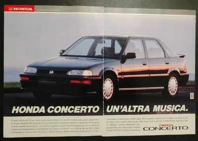 Honda Concerto Exclusive 4-door Sedan JP-spec (MA2) '03.1991–10.1992 | Honda  concerto, Honda, Sedan