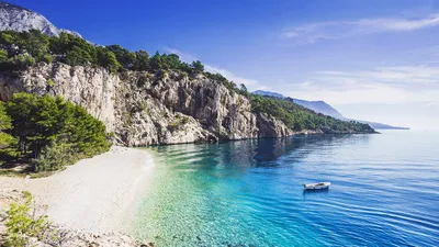 Пляжи Трогира - для нудистов - Фото / Хорватия - Сплитско-Далматинский -  Лето / Летний отдых в Хорватии - Трогир