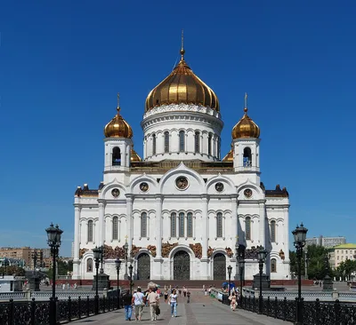 Храм Христа Спасителя — летняя зарисовка