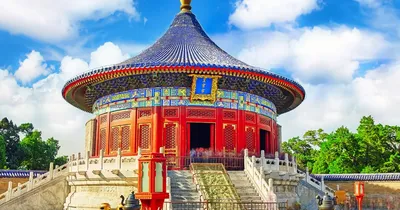 Купити Конструктор 3D Wange Храм Неба в Пекине, Китай The Temple of Heaven  Space2044 (5222) з Доставкою на STEAM Space