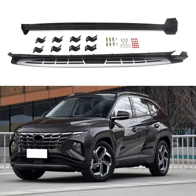 Amazon.com: king of car tuning Aluminium Running Boards Side Steps Nerf  Bars Fit for Hyundai Tucson 4TH 2022+ Fixed Protect Pedals : Automotive