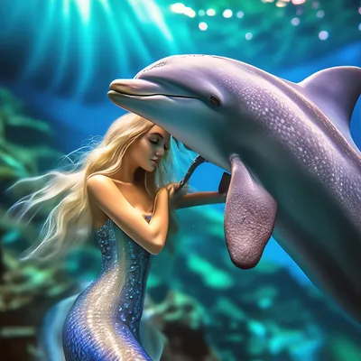 Видео: Дайверы заметили самку дельфина, через минуту у нее неожиданно  появился малыш | TravelAsk | Дзен