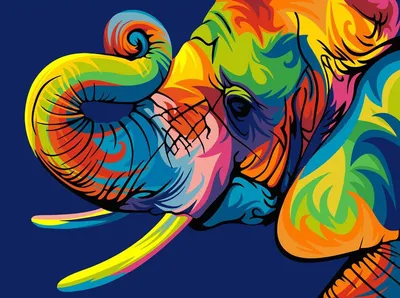 Гибрид бабачки с головой слона с …» — создано в Шедевруме