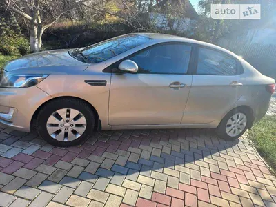 Бампер передний в цвет кузова Kia Rio 3 Киа Рио 2015- рестайлинг UBS -  STONE BEIGE - Бежевый — купить по низкой цене на Яндекс Маркете