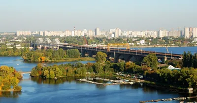 Река Днепр - карта где протекает, длина, ширина, города на реке