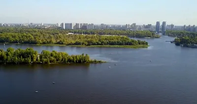 Вода в Днепре поднимается - фото затопления Киева | РБК Украина