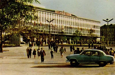 Открытка Дворец спорта. Киев, 1966 год, номер 1922. Проект \"Старые открытки\"