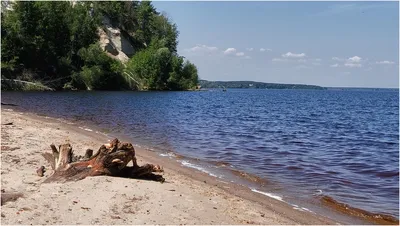 Место с видом на море. Киевское море. Вид на Киевское водохранилище