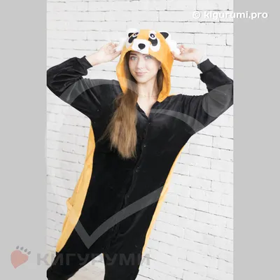 Кигуруми енот красная панда 🛍️ в наличии более 50 моделей 🤪 — цена 650  грн в каталоге Пижамы ✓ Купить мужские вещи по доступной цене на Шафе |  Украина #73826222
