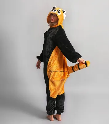 Кигуруми детский Original костюм пижама Енот Кигуруми.ру 26874829 купить за  2 432 ₽ в интернет-магазине Wildberries