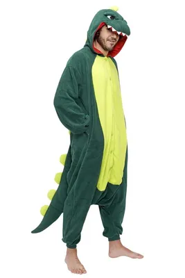 Кигуруми Зеленый Дракон - Купить пижам кигуруми Зеленый Дракон в СПб  недорого