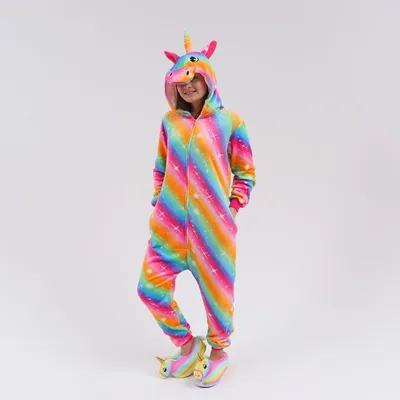 Пижама Кигуруми Радужный Единорог (ID#1422647606), цена: 749 ₴, купить на  Prom.ua