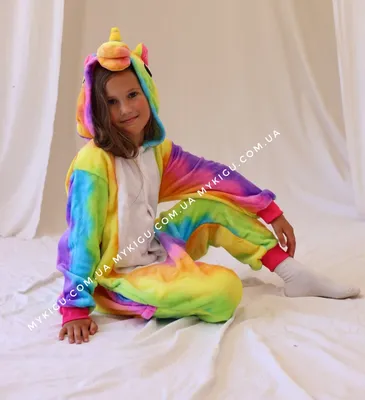 Звездный Единорог пижама Кигуруми, костюм для детей и взросылых